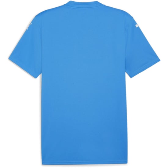 Men's Puma Teamglory Jersey T-Shirt in Blue/White - Image 2