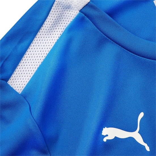 Women's Puma Teamliga Jersey W Referee Shirt in Bluelemon White - Image 3