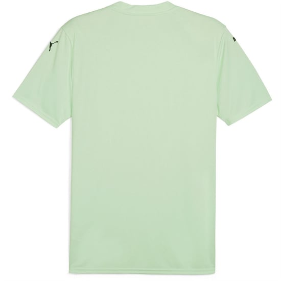 Men's Puma Teamglory Jersey T-Shirt in Fresh Mint/Blk - Image 2