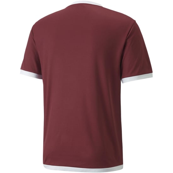 Men's Puma Jersey in Cordovan/White - Image 2