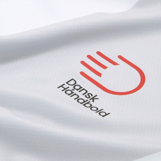 Men's Puma Dhf Away Jersey T-Shirt in White/Light Gry - Image 3