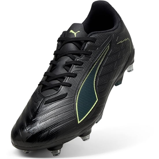 Men's Puma 6 Play Mxsg Soft Ground Football Boots in Puma Black - Image 6