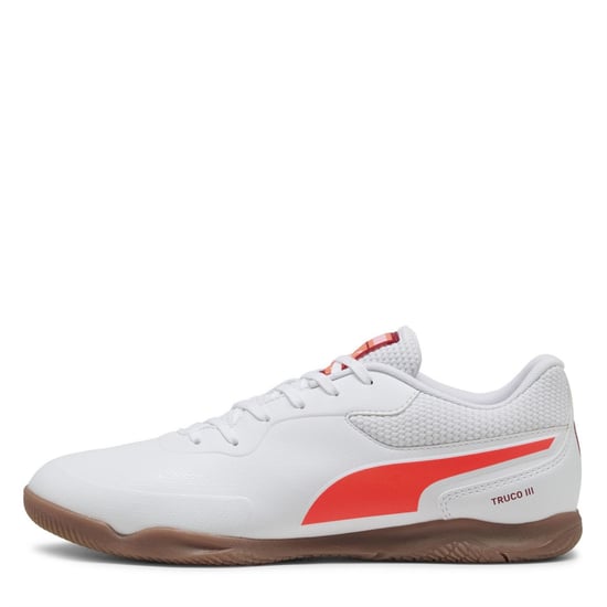 Men's Puma Truco III Indoor Football Boots in Puma White-Gl - Image 2