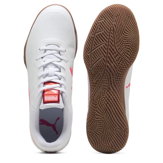 Men's Puma Truco III Indoor Football Boots in Puma White-Gl - Image 3