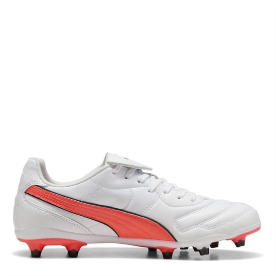 Men's Puma Liga Firm Ground Football Boots in Puma White - Image 4