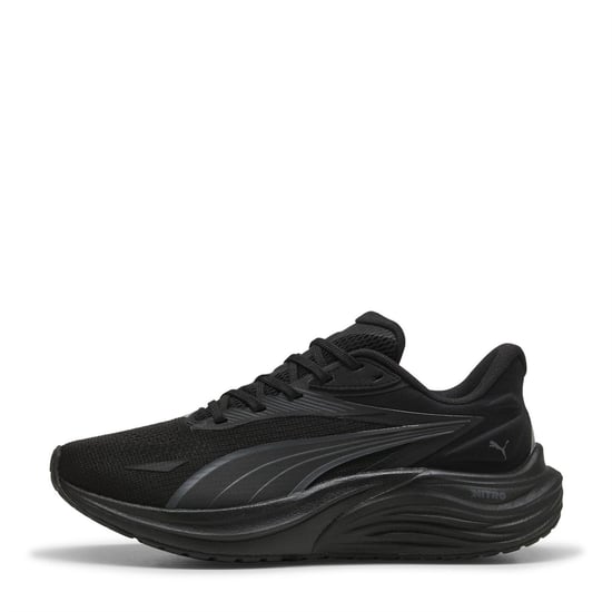Women's Puma Electrify Nitro 4 Running Shoes in Black-Duskyg - Image 2