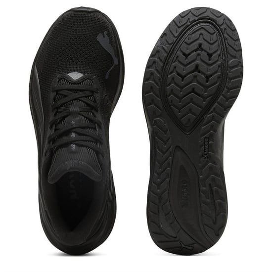 Women's Puma Electrify Nitro 4 Running Shoes in Black-Duskyg - Image 3