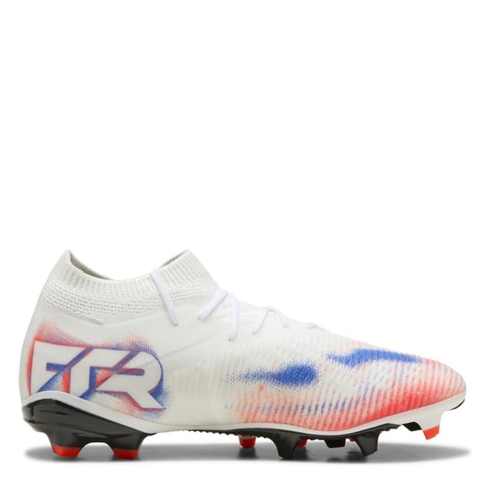 Accessories Puma 8 MATCH Artificial Ground Football Boots in White/Black/Red - Image 4