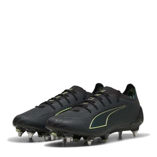 Men's Puma 6 Ultimate Soft Ground Football Boots in Puma Black - Image 1