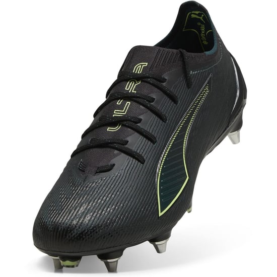 Men's Puma 6 Ultimate Soft Ground Football Boots in Puma Black - Image 6