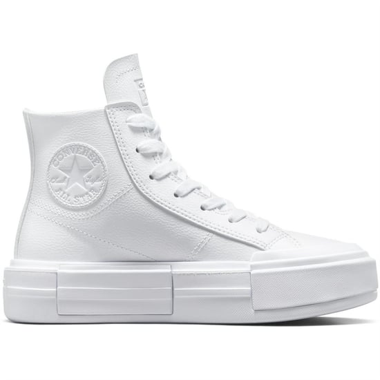 Men's Converse Adults Chuck Taylor All Star Cru High Top Trainers in 102-White/Whi - Image 2