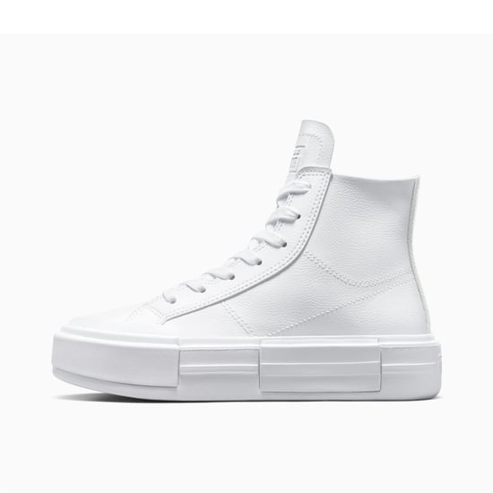 Men's Converse Adults Chuck Taylor All Star Cru High Top Trainers in 102-White/Whi - Image 3