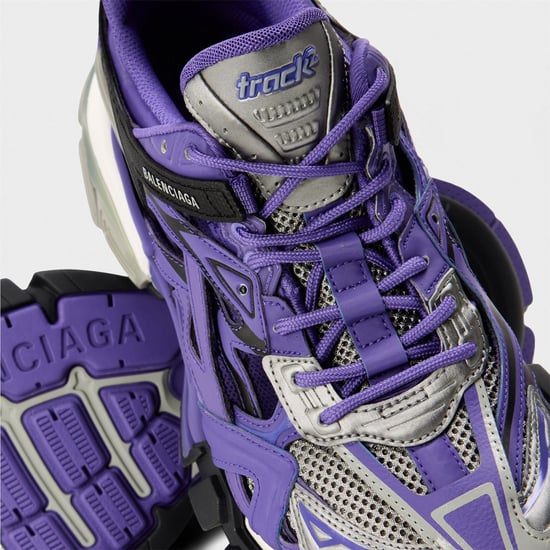 Men's Balenciaga 3xl Gradient Trainers in Purple/Grey/Blk - Image 3