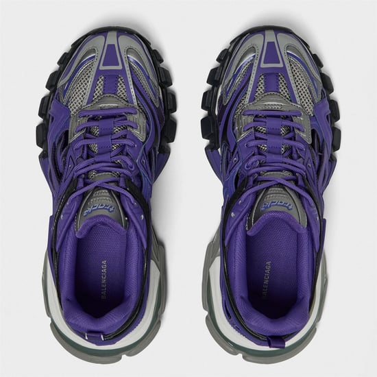 Men's Balenciaga 3xl Gradient Trainers in Purple/Grey/Blk - Image 4