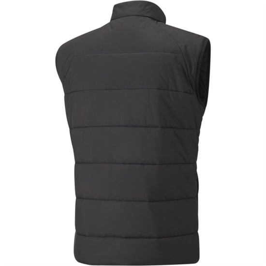 Men's Puma Teamliga Vest Jacket Gilet in Black - Image 2