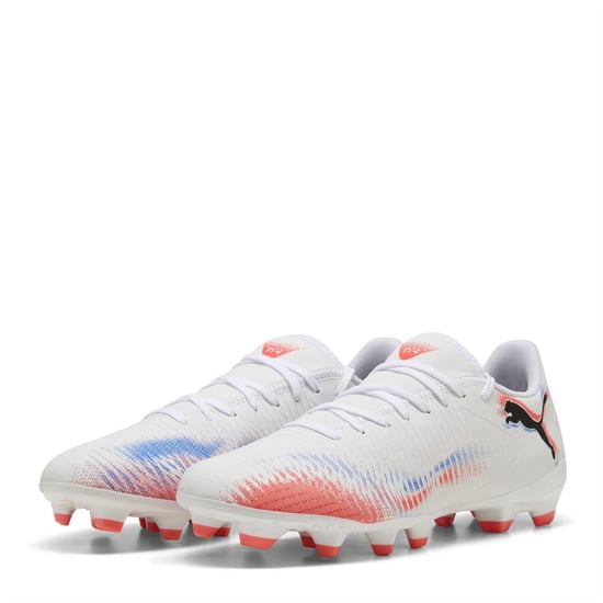 Men's Puma 8 Play FG AG Football Boots in Puma White - Image 1
