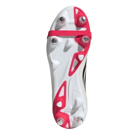 Boys adidas Predator League Soft Ground Football Boot in Lucid Red/Core - Image 6