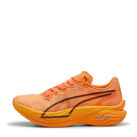 Women's Puma Nitro Elite 3 Road Running Shoes in Fluro Orange - Image 2