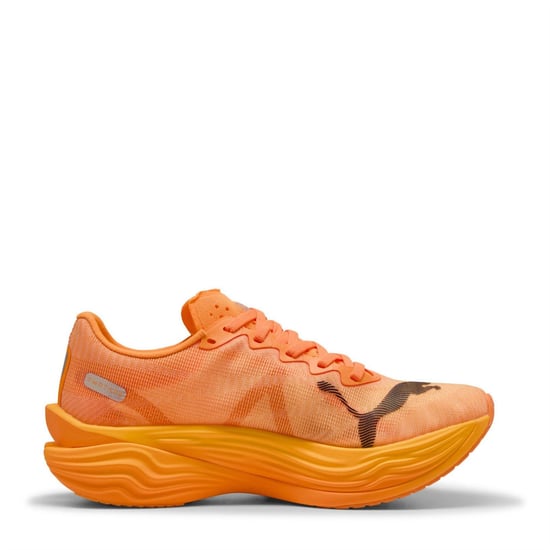 Women's Puma Nitro Elite 3 Road Running Shoes in Fluro Orange - Image 4