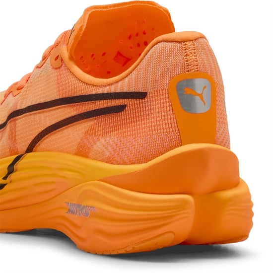 Women's Puma Nitro Elite 3 Road Running Shoes in Fluro Orange - Image 5