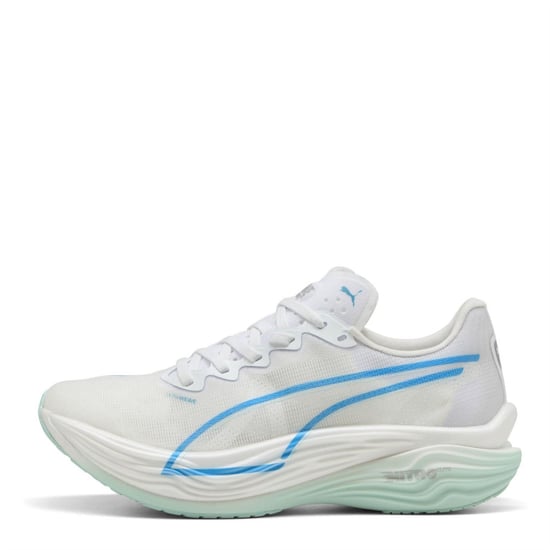 Women's Puma Deviate Nitro Elite 3 Everyday Neutral Road Running Shoes in White-Speedb - Image 2