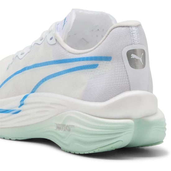 Women's Puma Deviate Nitro Elite 3 Everyday Neutral Road Running Shoes in White-Speedb - Image 5