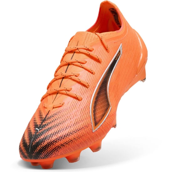 Accessories Puma 6 Ultimate Brilliance Elite Firm Ground Football Boots in Orange/Black - Image 6