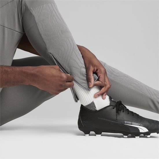 Men's Puma Teamfinal Performance Tracksuit Bottoms in Cast Iron/Silv - Image 5