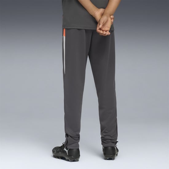 Boys Puma Kids Individualliga Training Performance Tracksuit Bottoms in SGry-Wht-GlwRd - Image 4