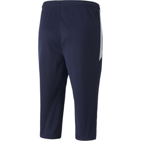 Men's Puma Teamliga Training three quarterPants Tracksuit Bottom Mens in Peacoat/White - Image 2