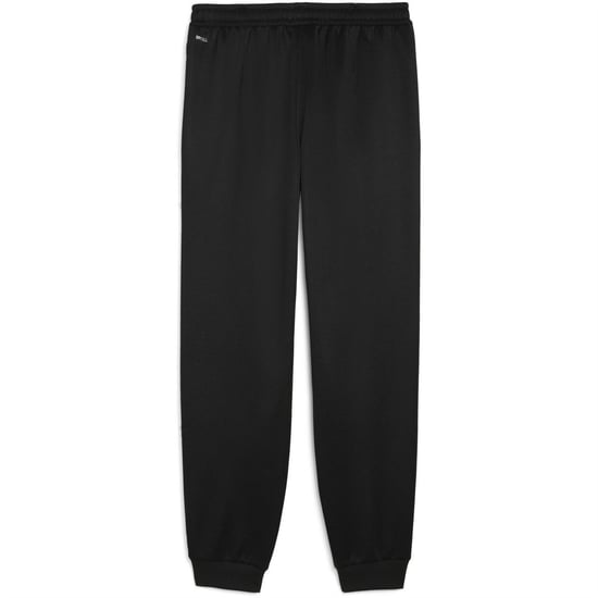 Men's Puma King Anthem Performance Tracksuit Bottoms in Black/Gold - Image 2