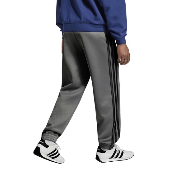 Men's adidas Stadium Fleece Joggers in Ch Solid Grey - Image 3