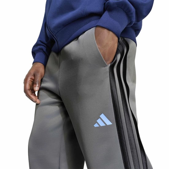 Men's adidas Stadium Fleece Joggers in Ch Solid Grey - Image 4