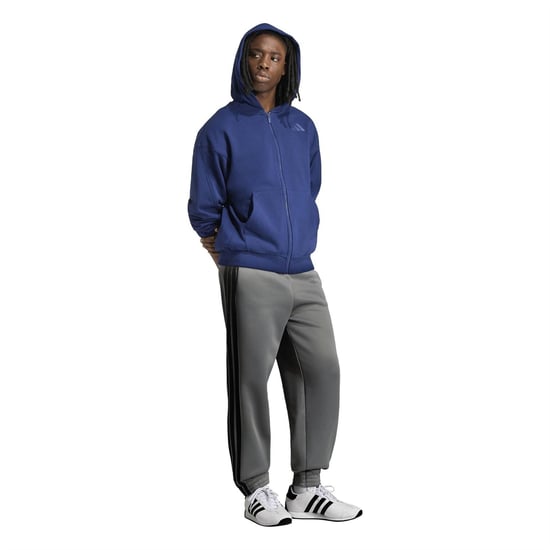 Men's adidas Stadium Fleece Joggers in Ch Solid Grey - Image 6