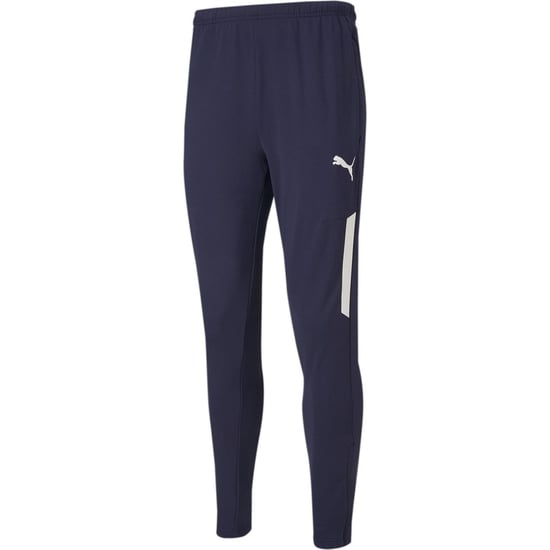 Men's Puma Teamliga Training Pants Pro Tracksuit Bottom in Peacoat/White - Image 1
