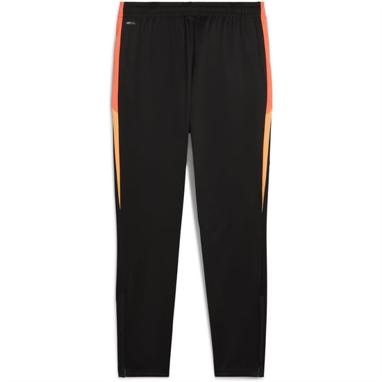 Men's Puma Individualliga Training Pants Tracksuit Bottom in Black/Heat Fi - Image 2