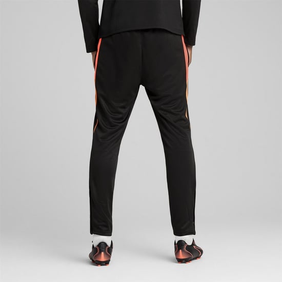 Men's Puma Individualliga Training Pants Tracksuit Bottom in Black/Heat Fi - Image 4