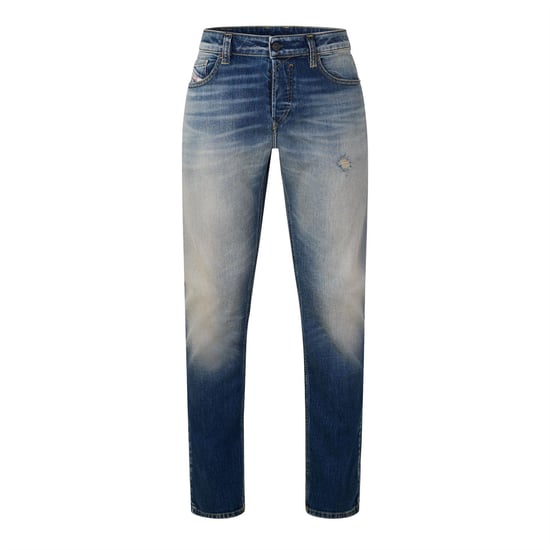 Men's Diesel Safado X Straight Leg Jeans in Blue Denim - Image 1