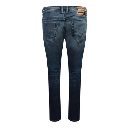 Men's Diesel Larkee X Straight Leg Jeans in Blue Denim - Image 2