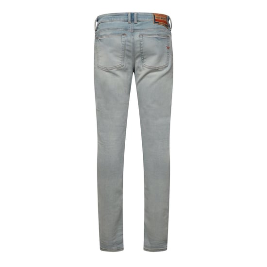 Men's Diesel 1979 Sleenker Skinny Jeans in Blue Denim - Image 2