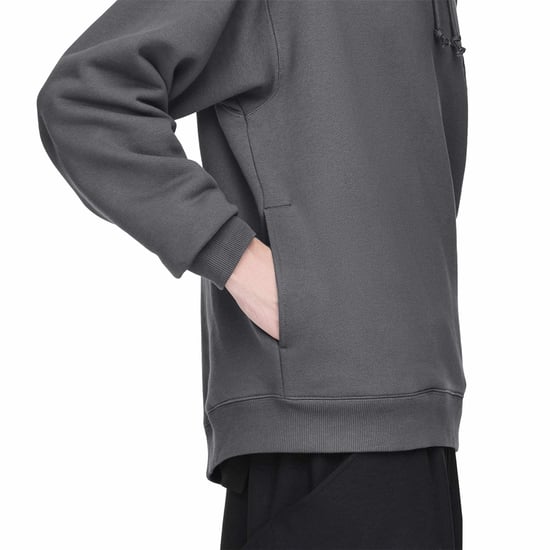 Men's Y-3 Graphic French Terry Hoodie in granite - Image 5