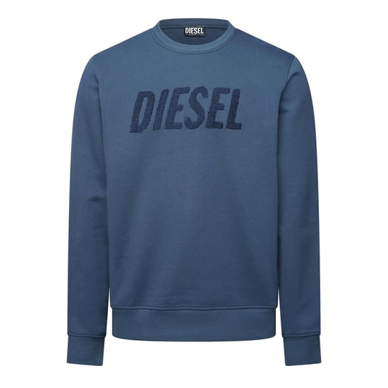 Men's Diesel Indigo Out Sweatshirt in Total Eclipse - Image 1