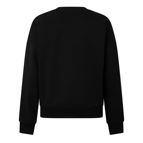 Men's Diesel S Rob R2 Crew Neck Sweatshirt in Black Black B - Image 2