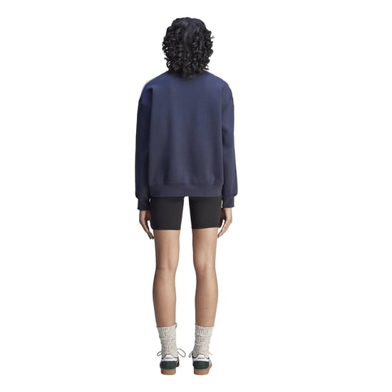 Women's adidas Originals Sporty & Rich Sweatshirt in Night Navy - Image 4
