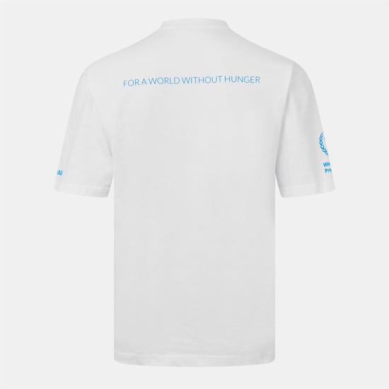 Men's Balenciaga T-Shirt in White/Blue - Image 2
