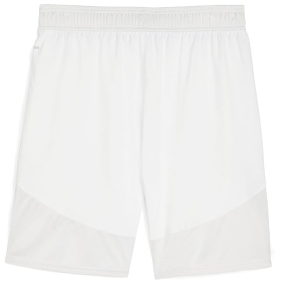 Men's Puma Teamfinal Shorts Football Shorts in White/Bl - Image 2