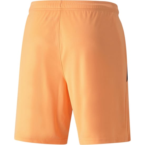 Men's Puma Teamliga Shorts Football Shorts in Neon/Black - Image 2