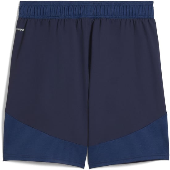 Men's Puma Teamfinal Shorts Football Shorts in Navy/White/Blue - Image 2