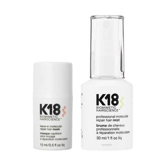 K18 Duo K18 Leave-in Molecular Repair Hair Mask 15ml And Molecular Repair Hair Mist 30ml - Image 1