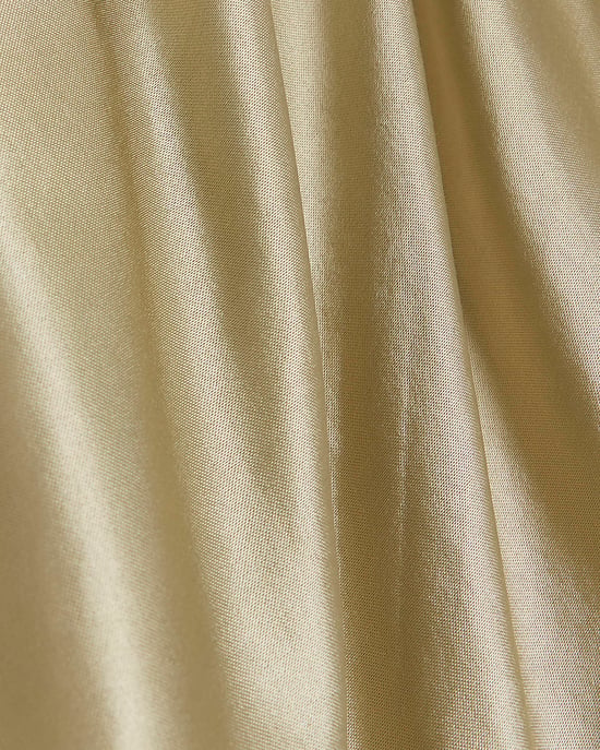 River Island Womens Slip Maxi Dress Gold Halter Neck - Image 5